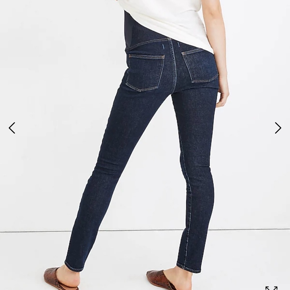 NWT! Madewell Maternity Skinny Jeans - Picture 2 of 5